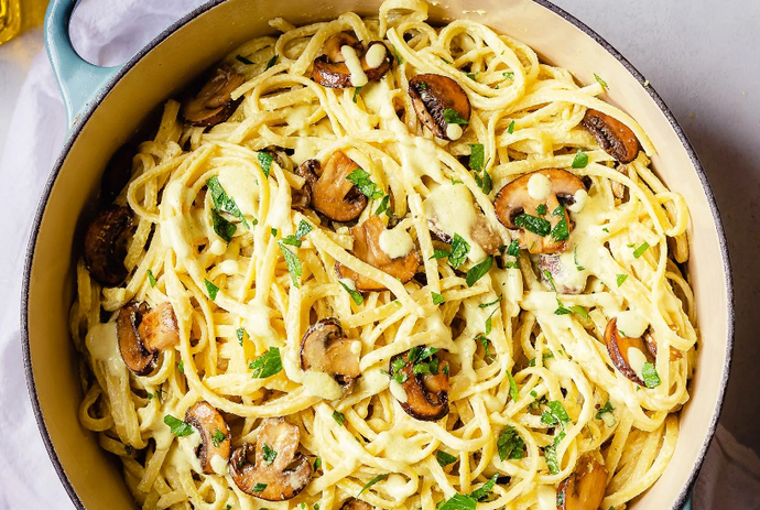 Mushroom Carbonara Recipe